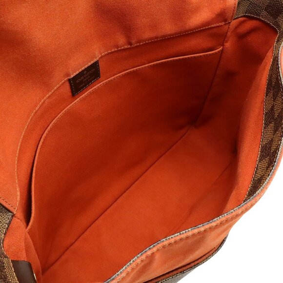 LOUIS VUITTON SPEEDY 25 Bandouliere Damier ebene shoulder  LOUIS VUITTON Authentic Brown Damier Shoulder Bag